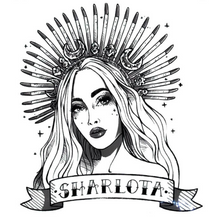 Načíst obrázek do prohlížeče Galerie, Dočasné tetování SHARLOTA X THE GLITTERS
